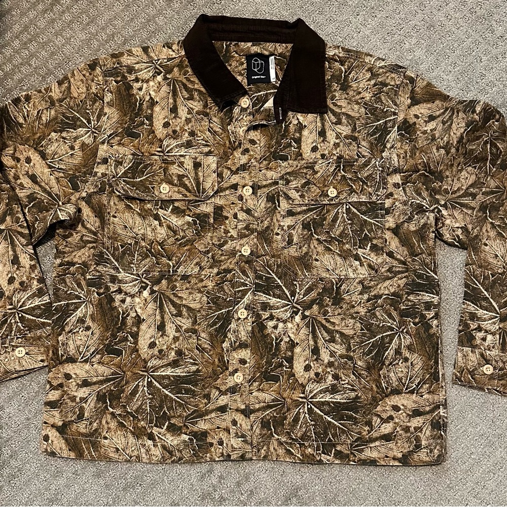 Camouflage corduroy Original Use jacket size L
